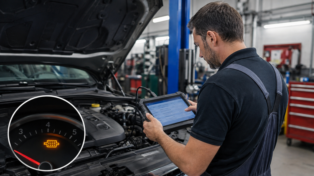 Diagnóstico de filtro de partículas DPF obstruido en taller