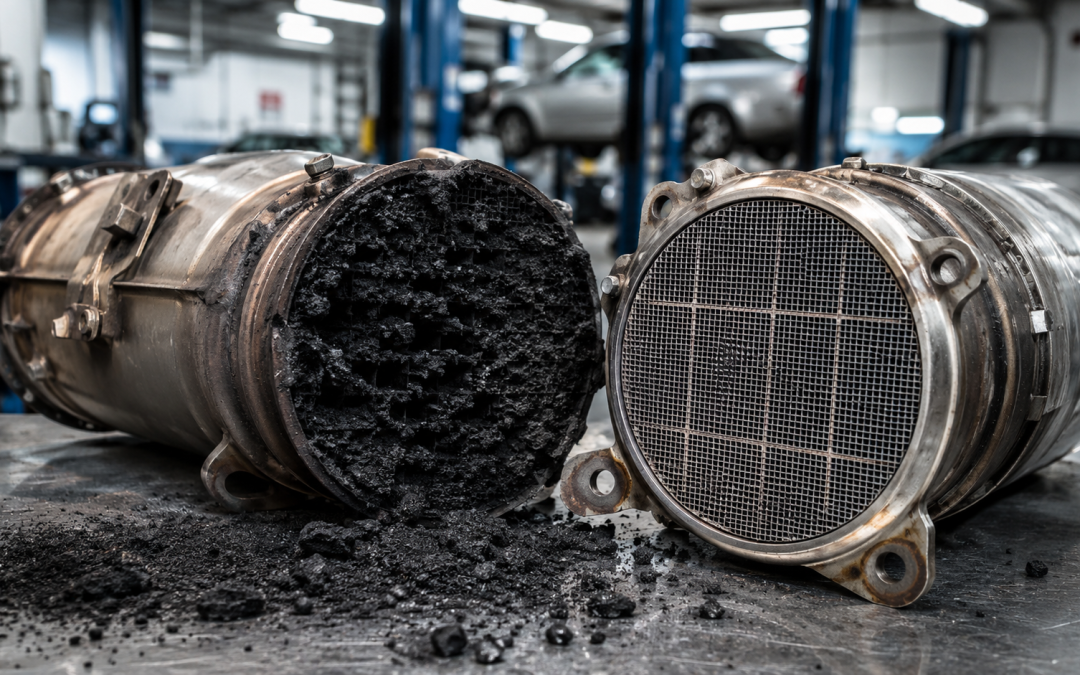 Filtro de partículas DPF obstruido: síntomas, causas y cómo limpiarlo