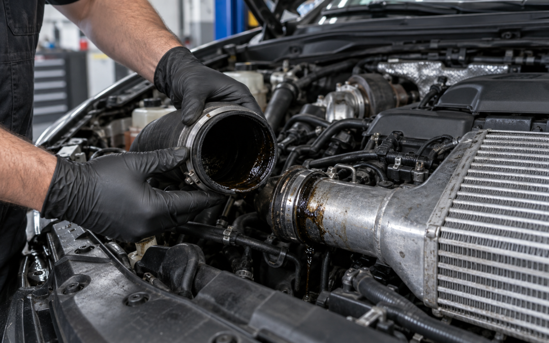 Aceite en el intercooler: 7 causas, síntomas y cuándo preocuparse